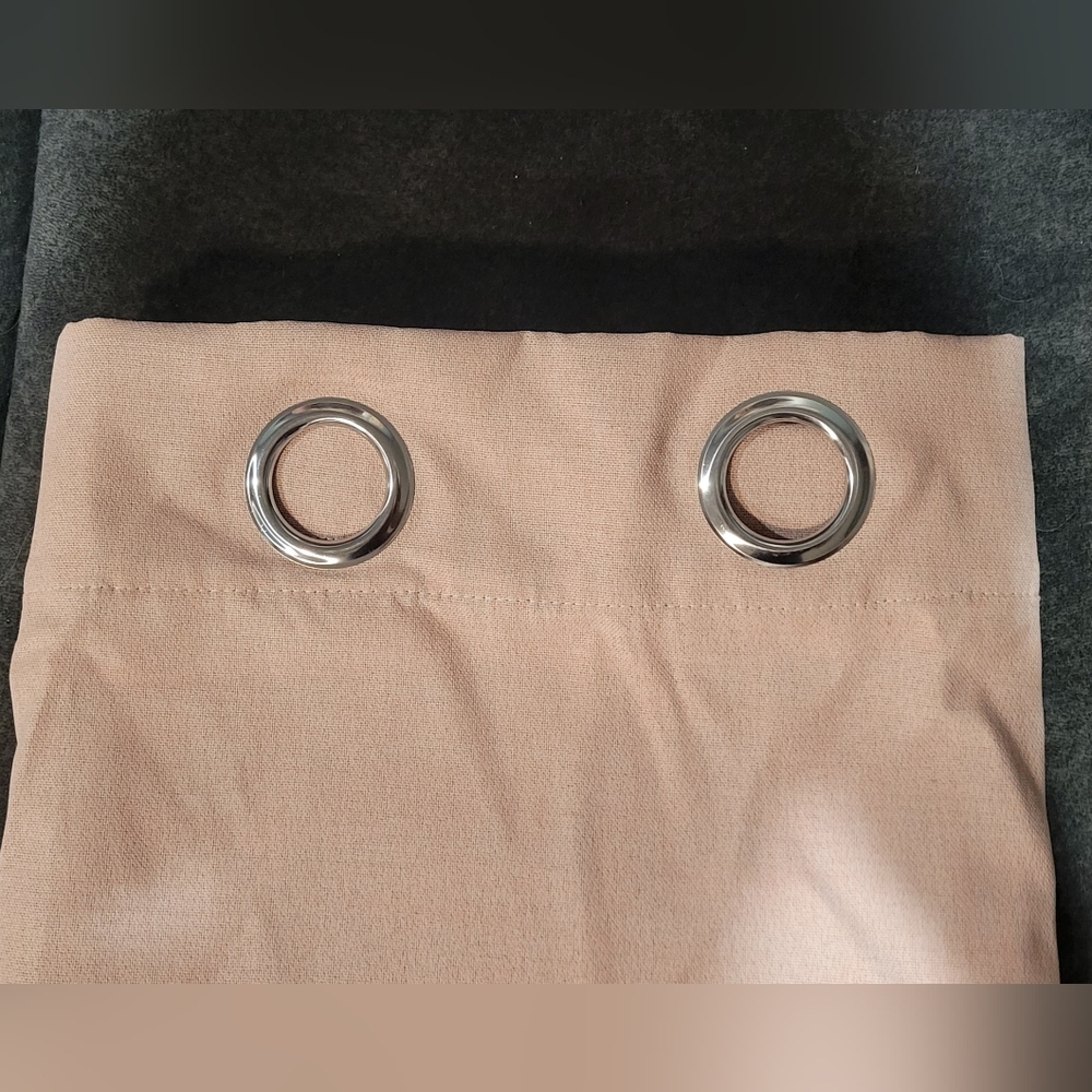 Light Pink Blackout Window Drapes